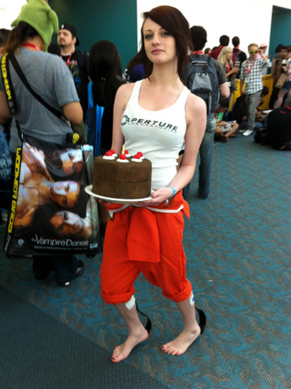Illustration for article titled The Cosplay of Comic-Con - Day Two: Tinker, Yoshi, Birdo, Spy